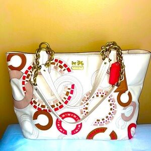 Coach Madison Whipstitch Tote Bag